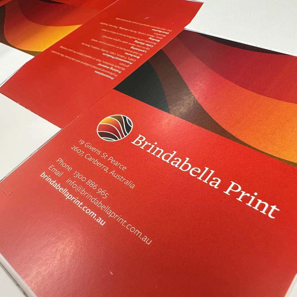 Brindabella Print business card